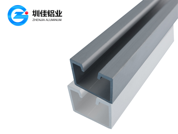 Hanging rail aluminum